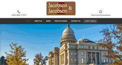 Desktop Screenshot of jjlawidaho.com